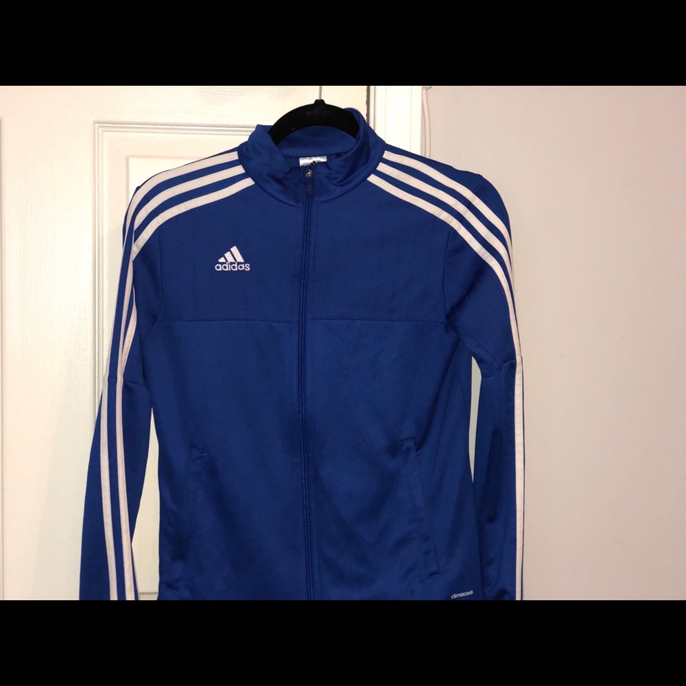 Blue Adidas Jacket